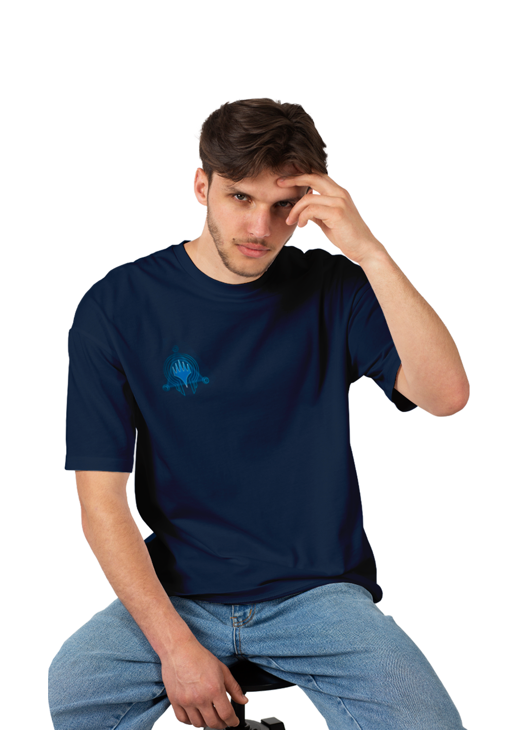 Playera Magic the Gathering Land Island Blue