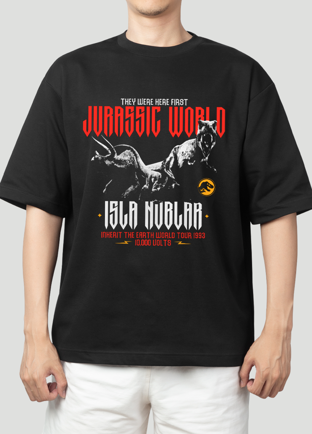 Playera Jurassic World They Were Here First