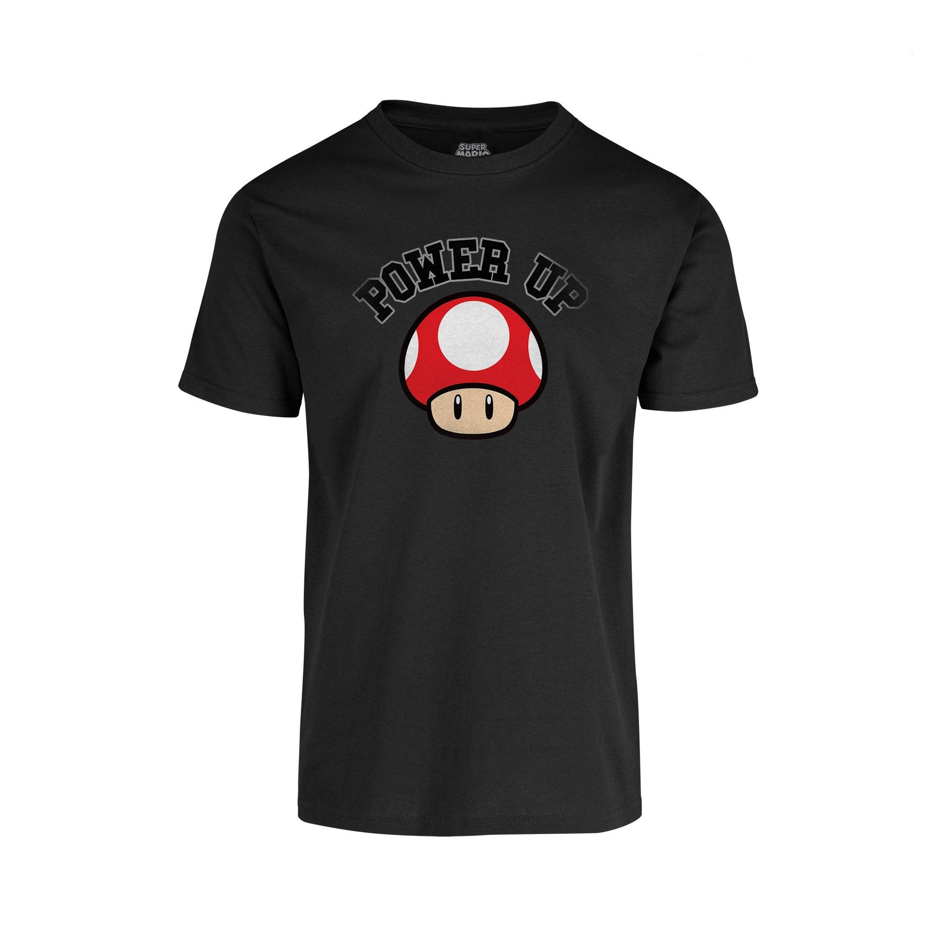 Playera Mario Bros Hombre - Power Up