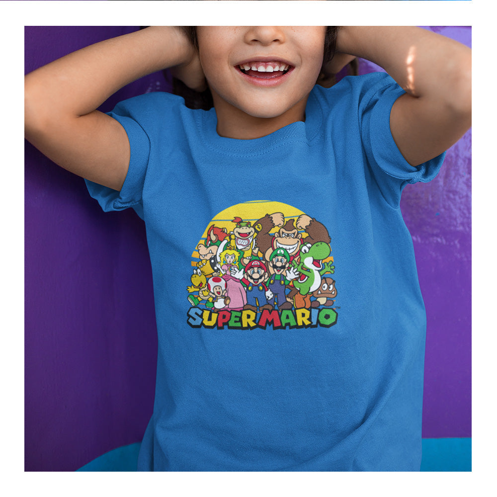 Playera Niño Nintendo - Sunset