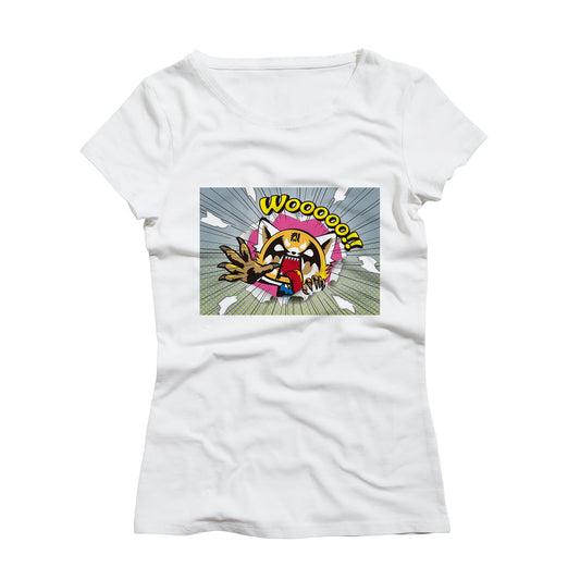 Playera de Mujer Aggretsuko - Wooo!