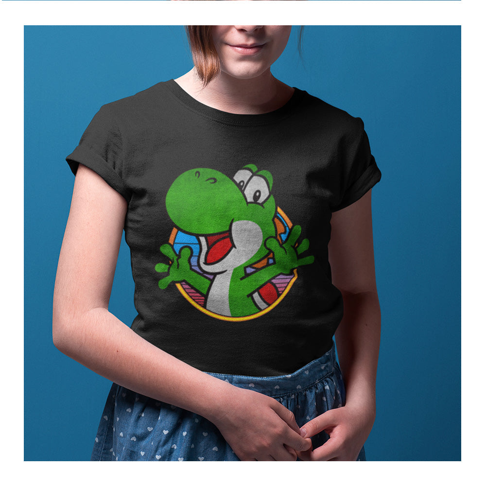 Playera Niña Nintendo - Hey