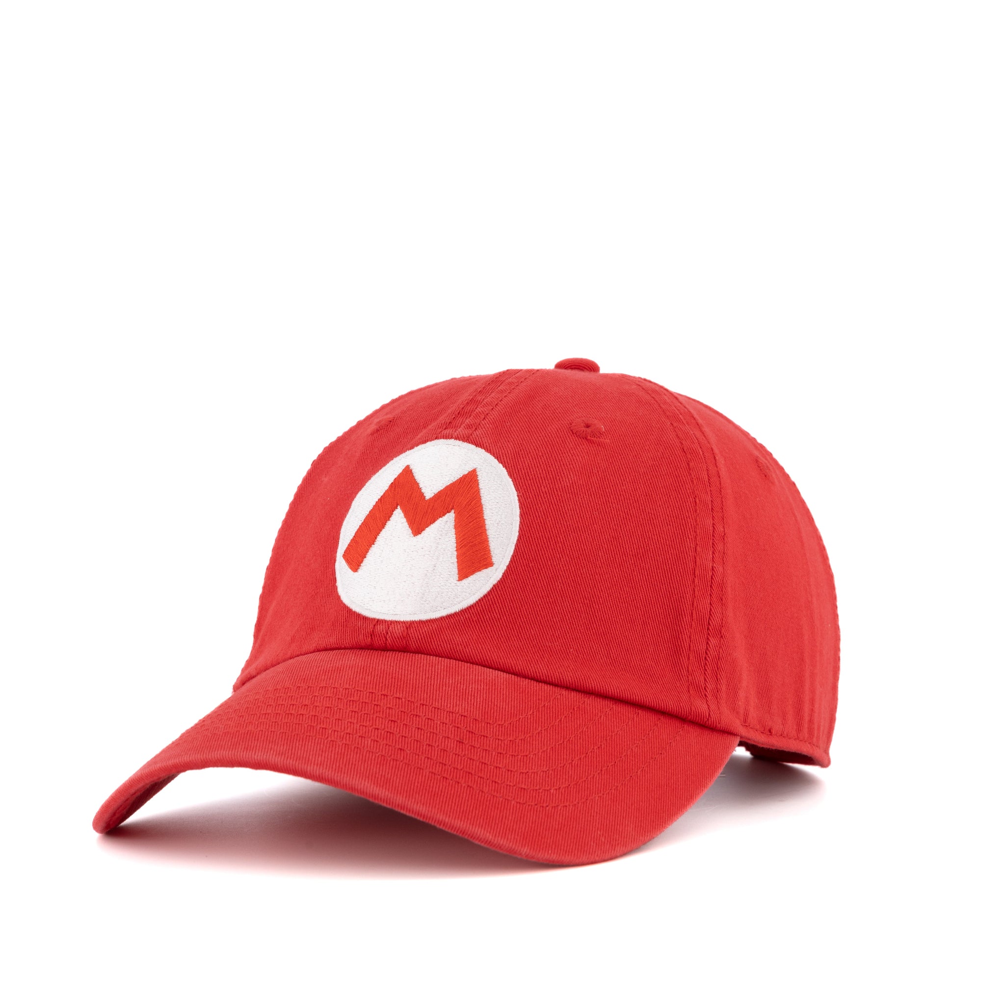 Gorra-Curva-Mario-"M"-Roja-Super-Mario-Bros-