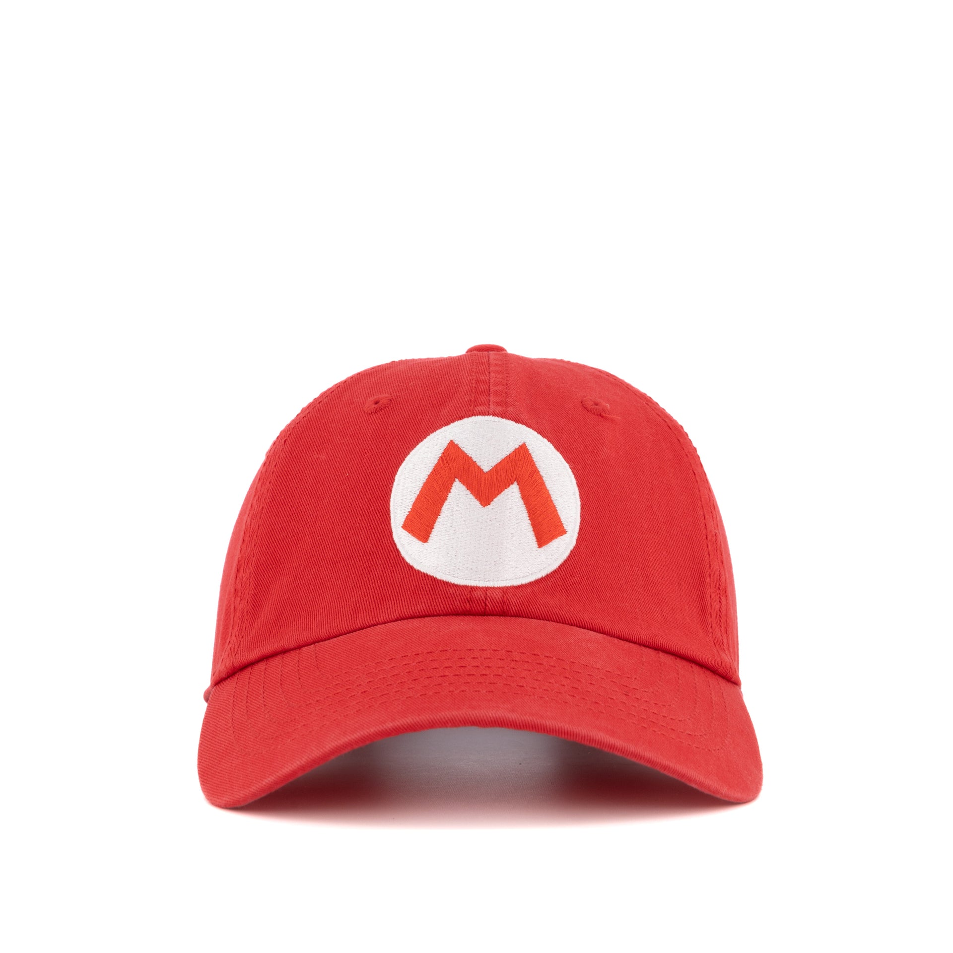 Gorra-Curva-Mario-"M"-Roja-Super-Mario-Bros-