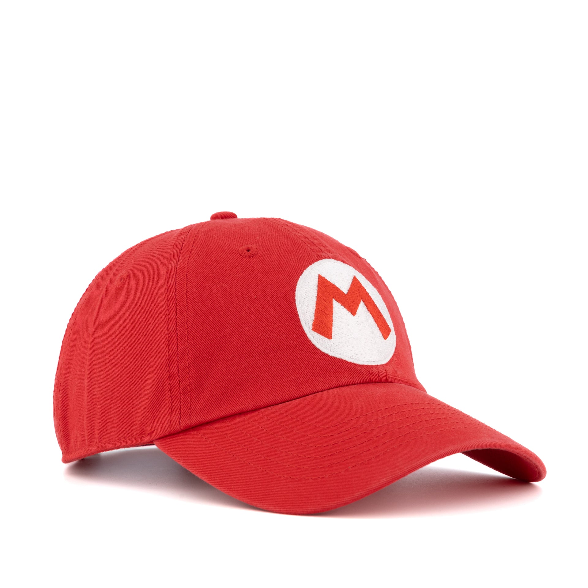 Gorra-Curva-Mario-"M"-Roja-Super-Mario-Bros-