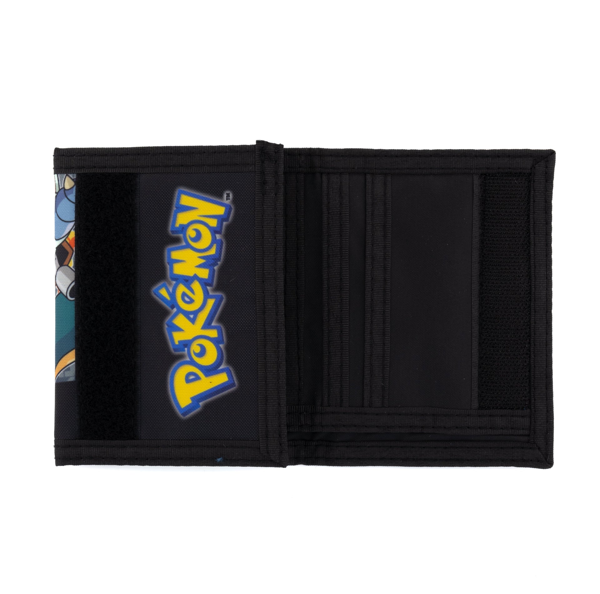 Bioworld-Cartera-Trifold-Pokemon-Logo-con-Pikachu-y-Pokemones