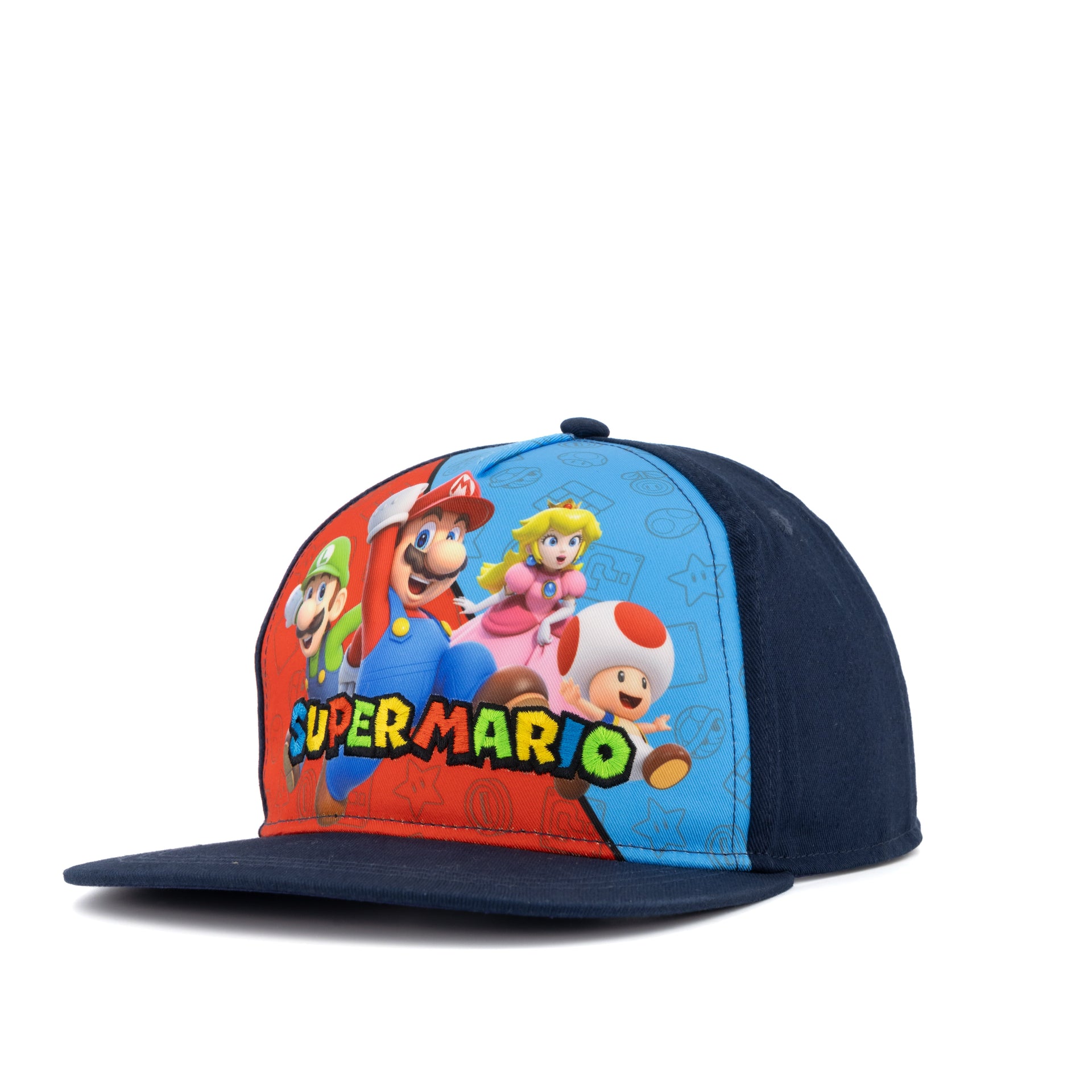 Super-Mario-Gorra-Para-niños-Ajustable-Peach-Toad-Luigi-Nintendo