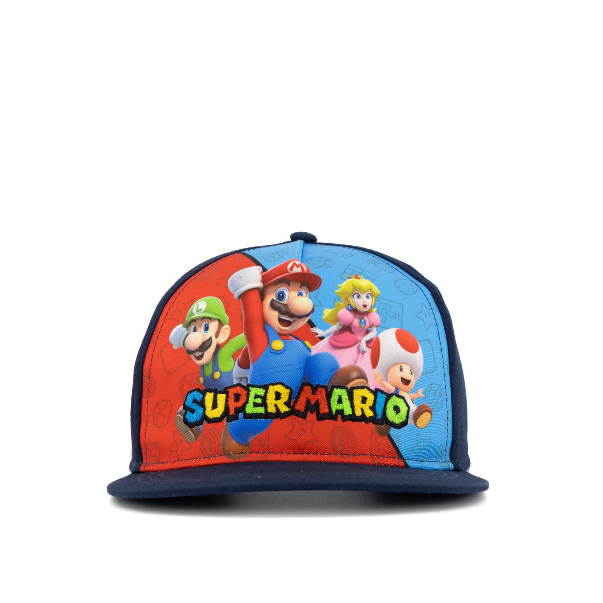 Super-Mario-Gorra-Para-niños-Ajustable-Peach-Toad-Luigi-Nintendo