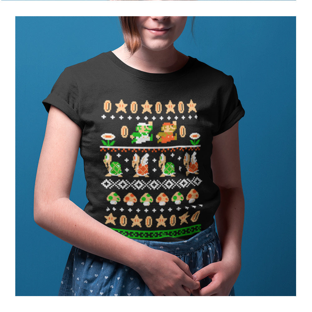 Playera Niña Nintendo - Coins