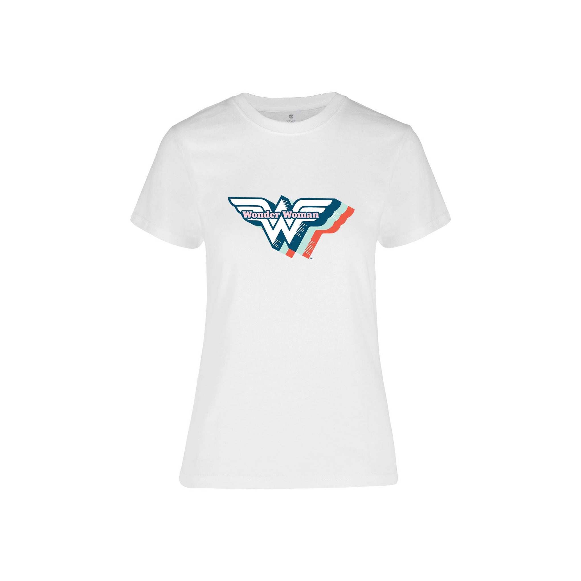 Playera de Mujer Wonder Woman - Logo Retro