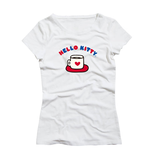 Playera de Mujer Hello Kitty - Coffee Time