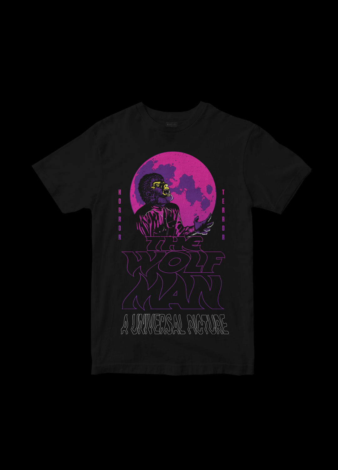 Playera Monsters Universal The Wolf Man