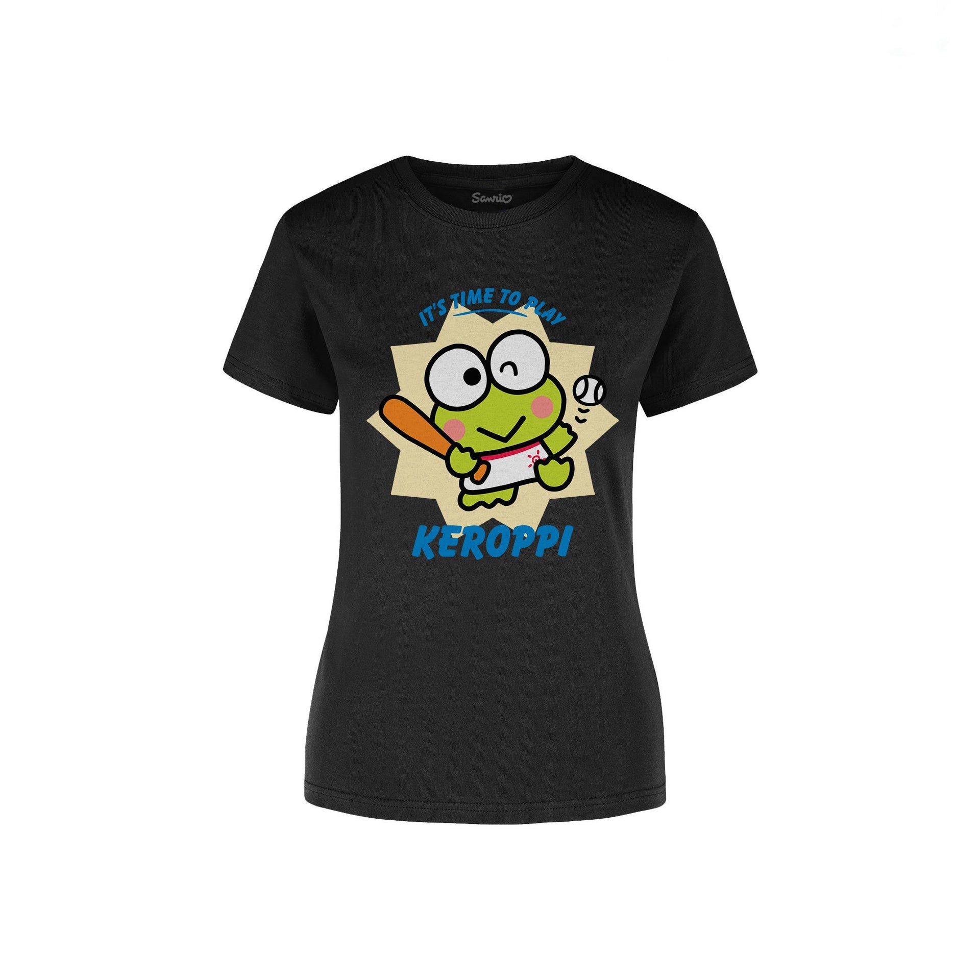 Playera de Mujer Keroppi Baseball