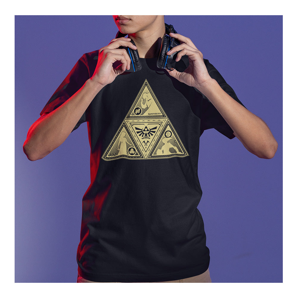 Playera Zelda Trifuerza