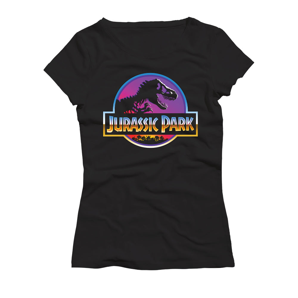 Playera de Mujer Jurassic Park Disco