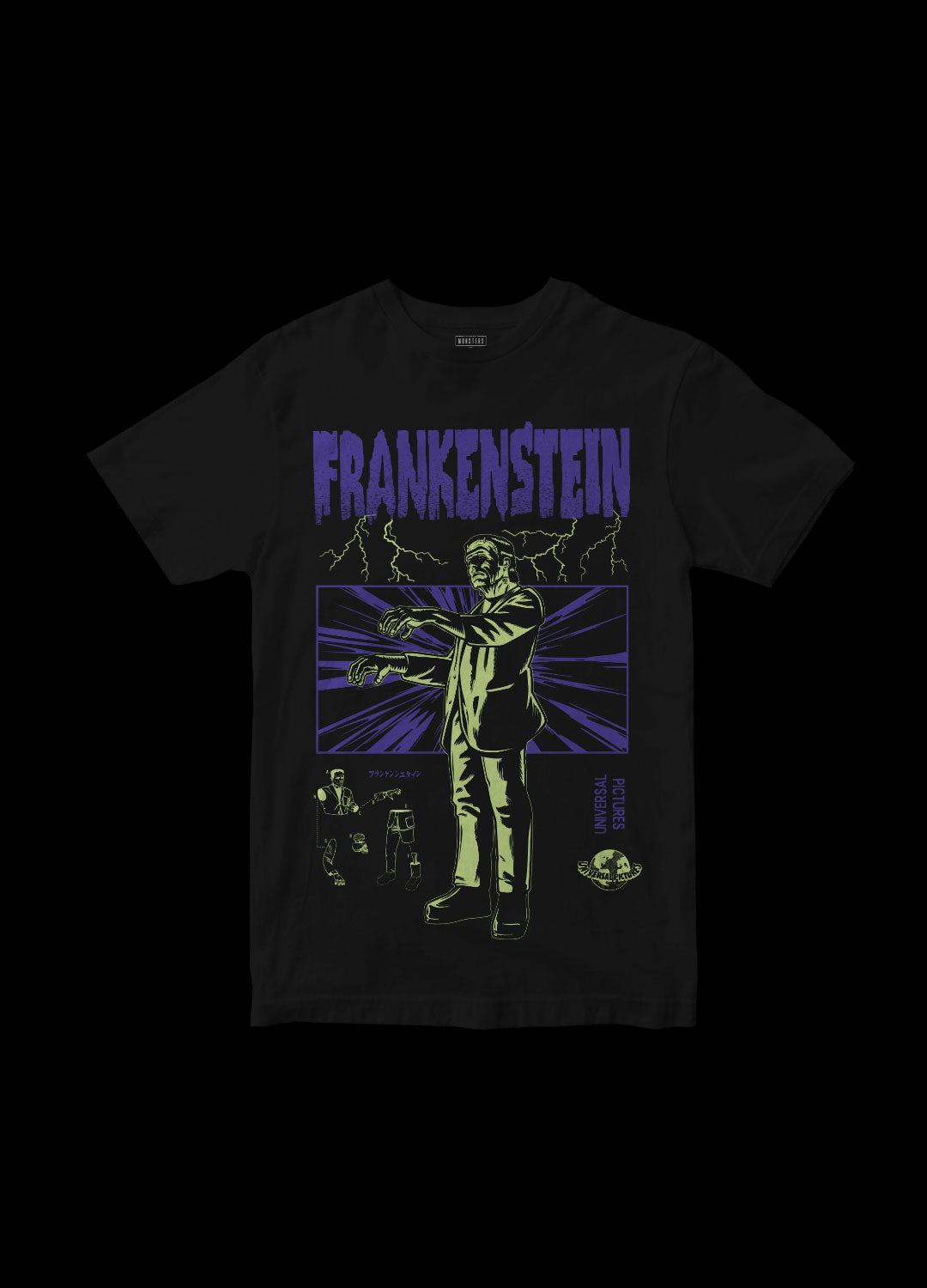 Playera Monsters Universal Frankenstein