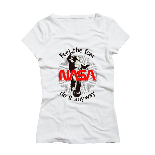 Playera de Mujer Nasa - Feel the fear