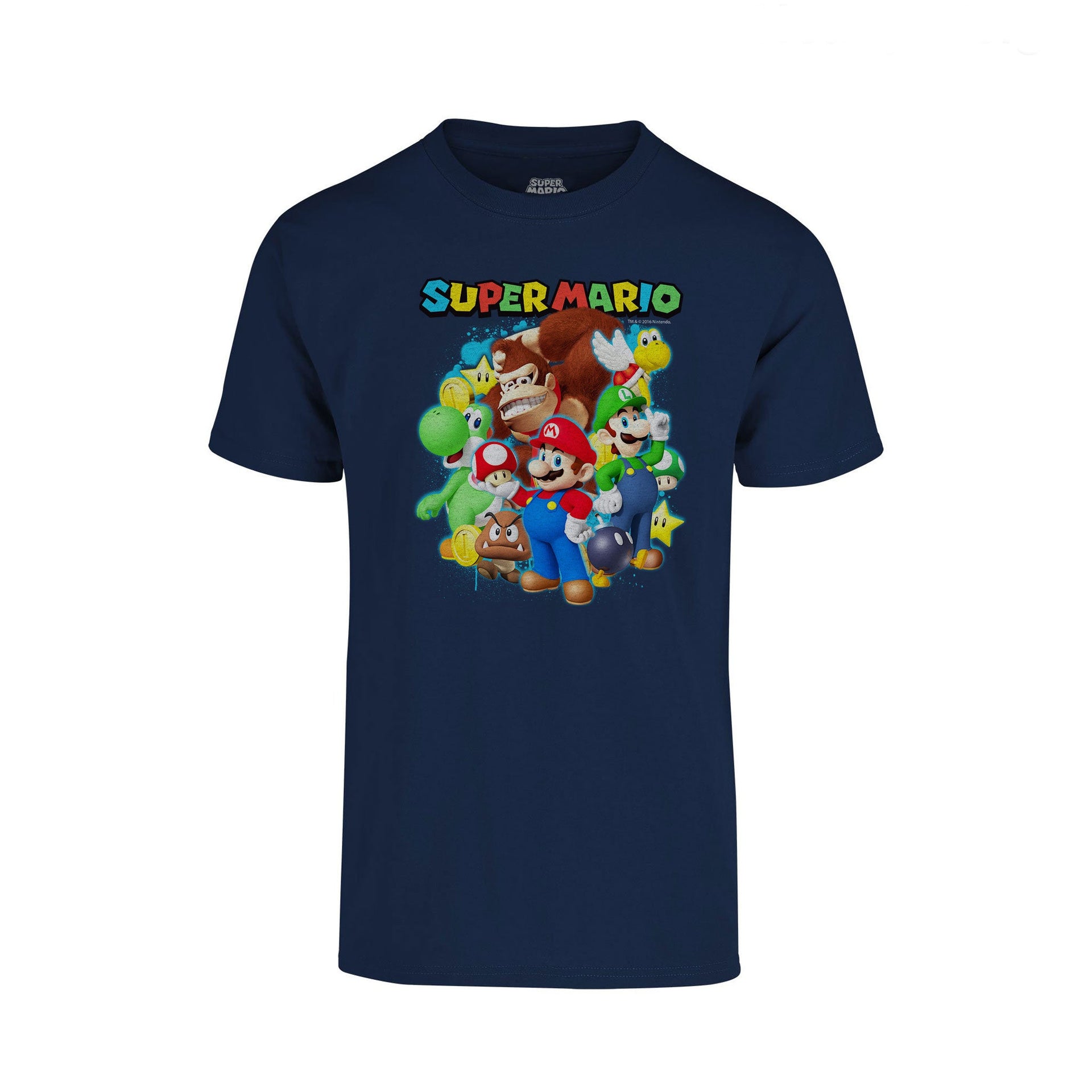 Playera Mario Bros Hombre - Graffity