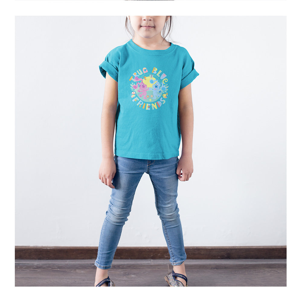 Playera Niña Las Pistas de Blue y Tú - Blue Friends