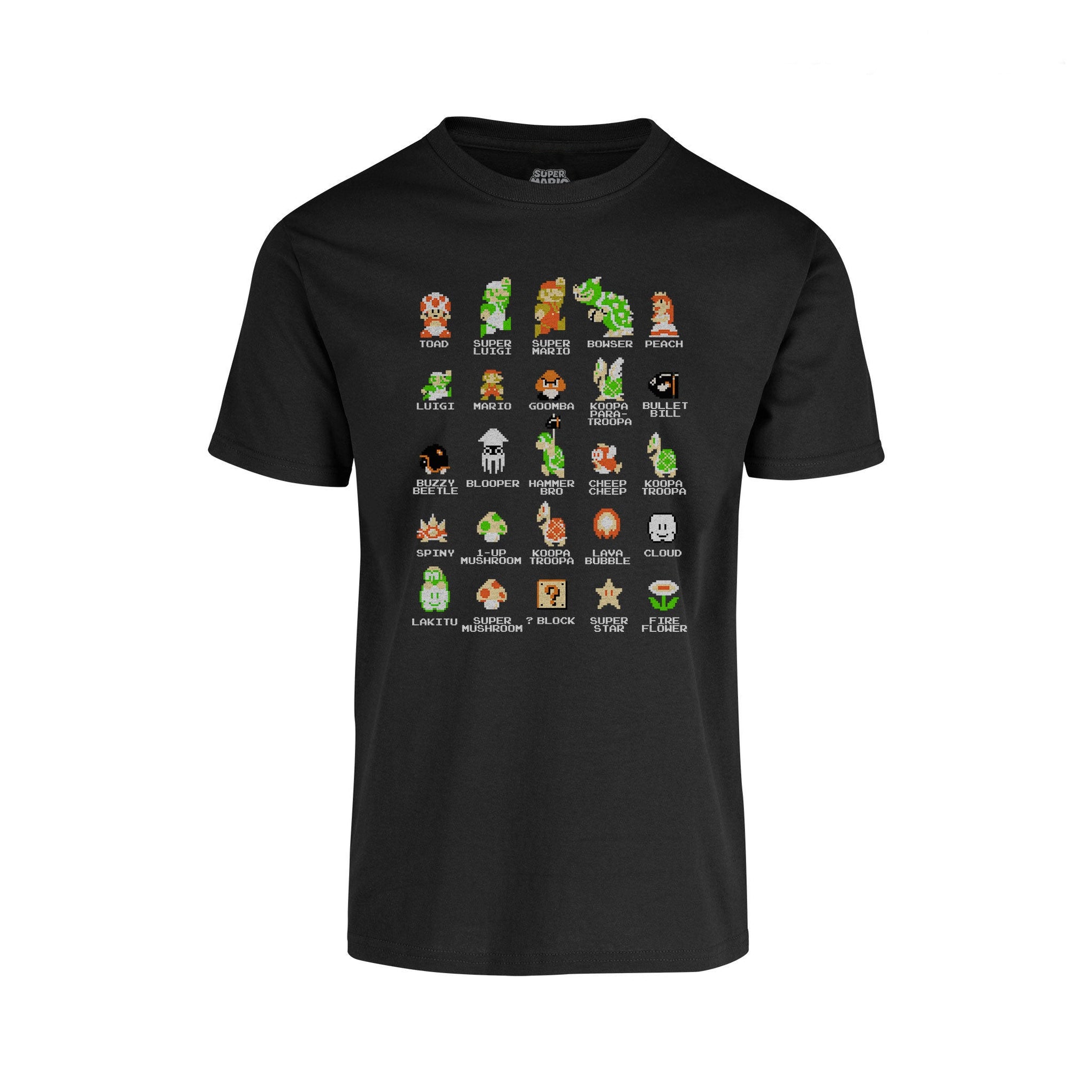 Playera Nintendo - Pixels