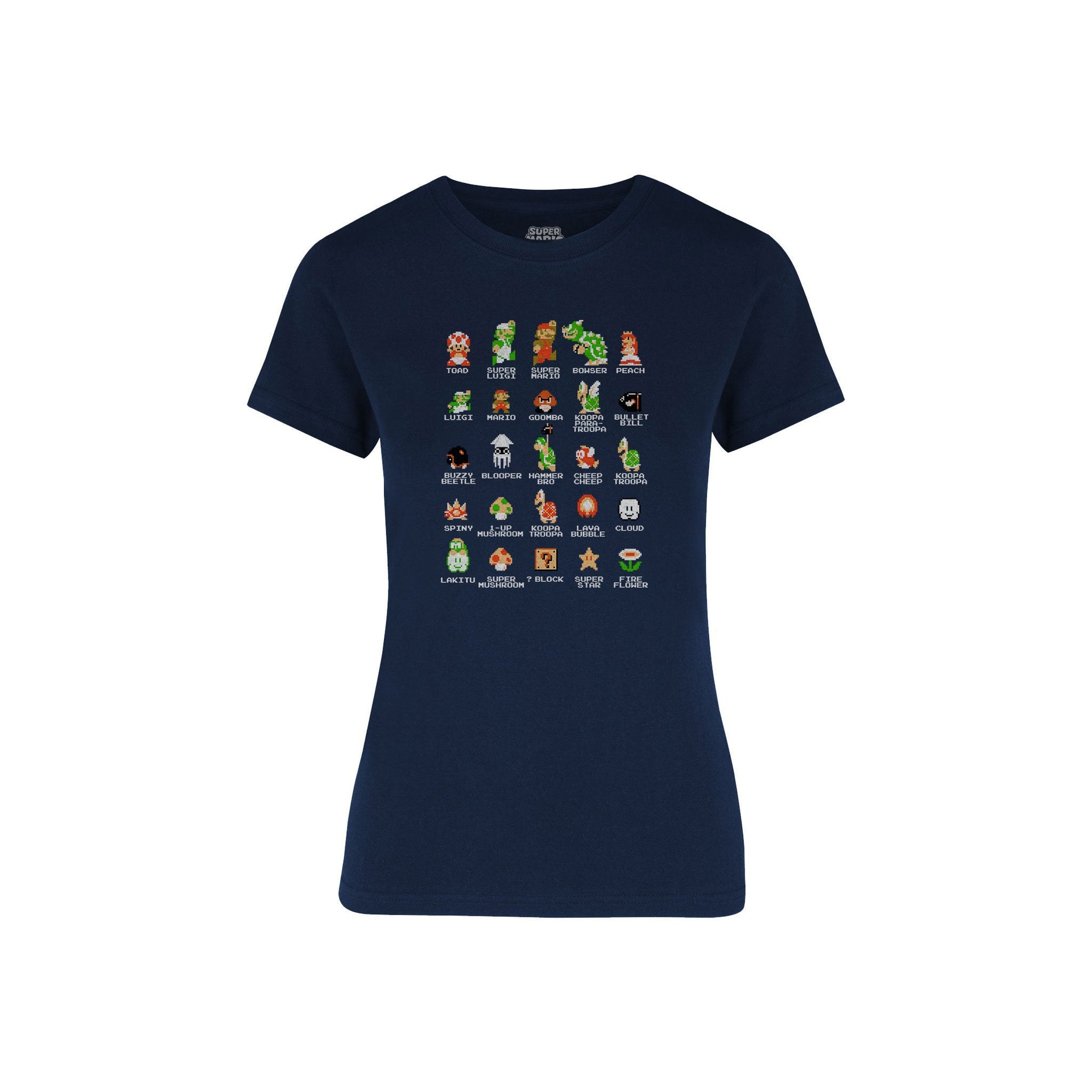 Playera Mario Bros Mujer - Pixels Retro