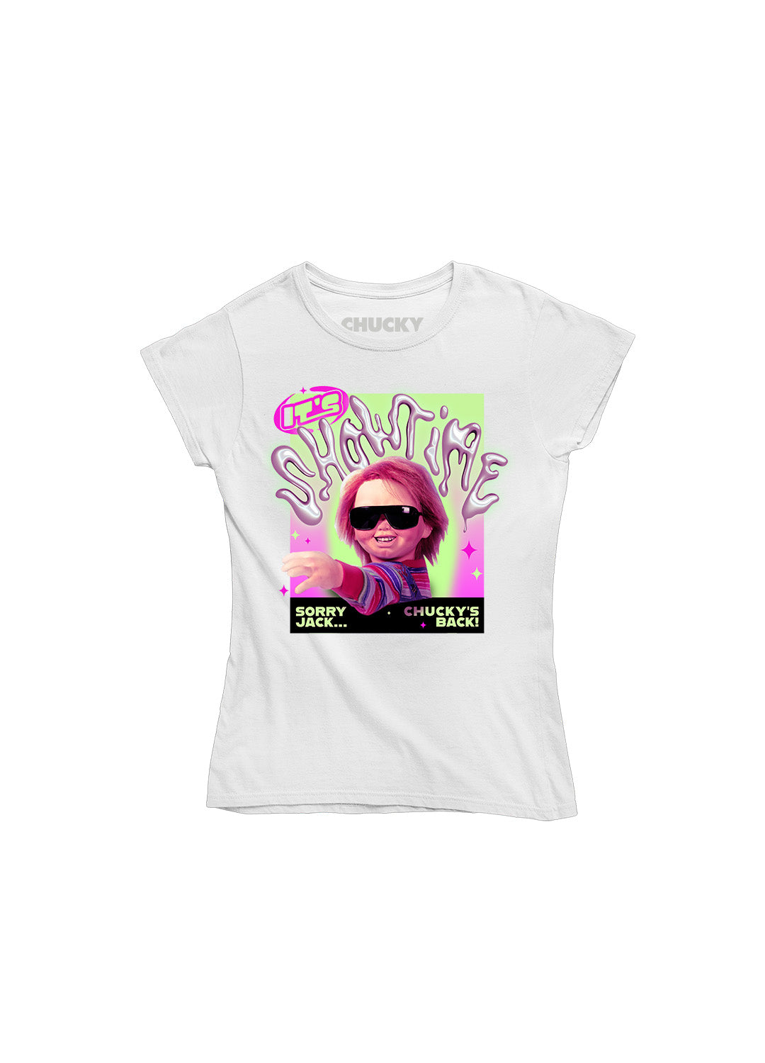 Playera de Mujer Chuky Show Time