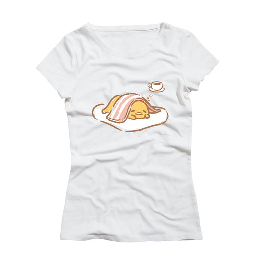 Playera de Mujer Gudetama - Coffee Please