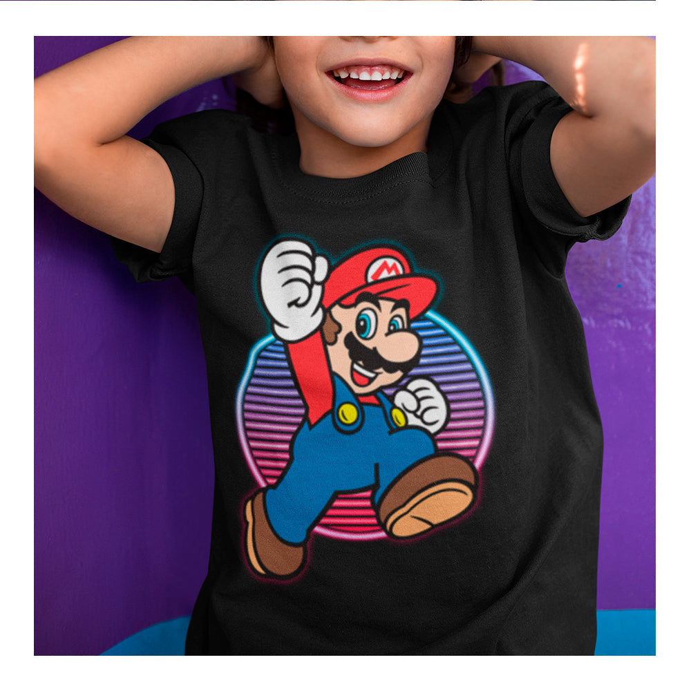 Playera Niño Nintendo - Jump