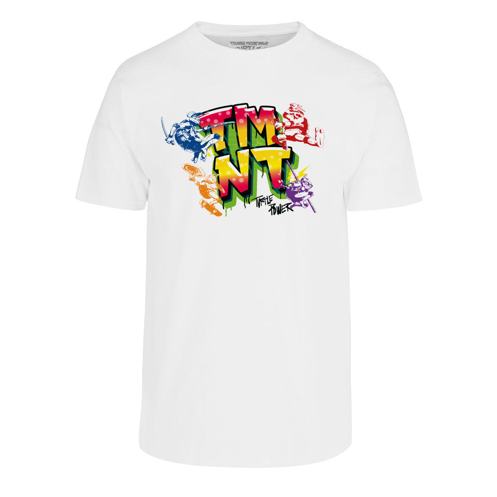 Playera Tortugas Ninja la Película Graffiti