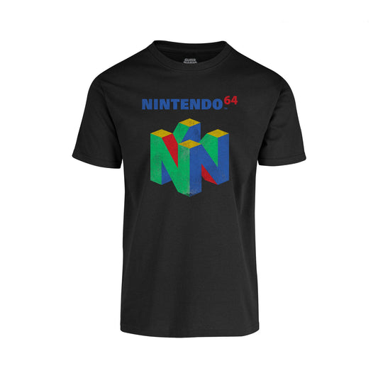 Playeras Nintendo Hombre - Nintendo 64 Retro