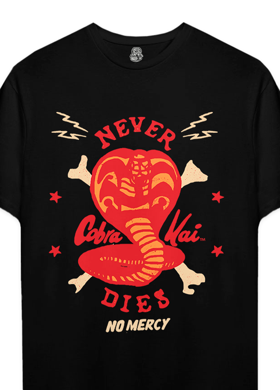 Playera Cobra Kai Never Dies