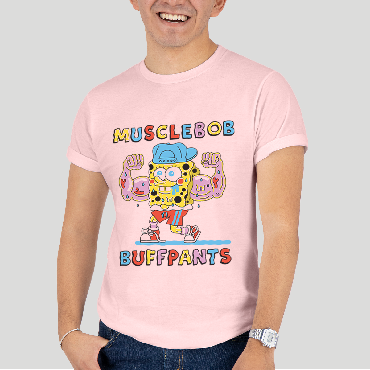 Krustypants Musclebob