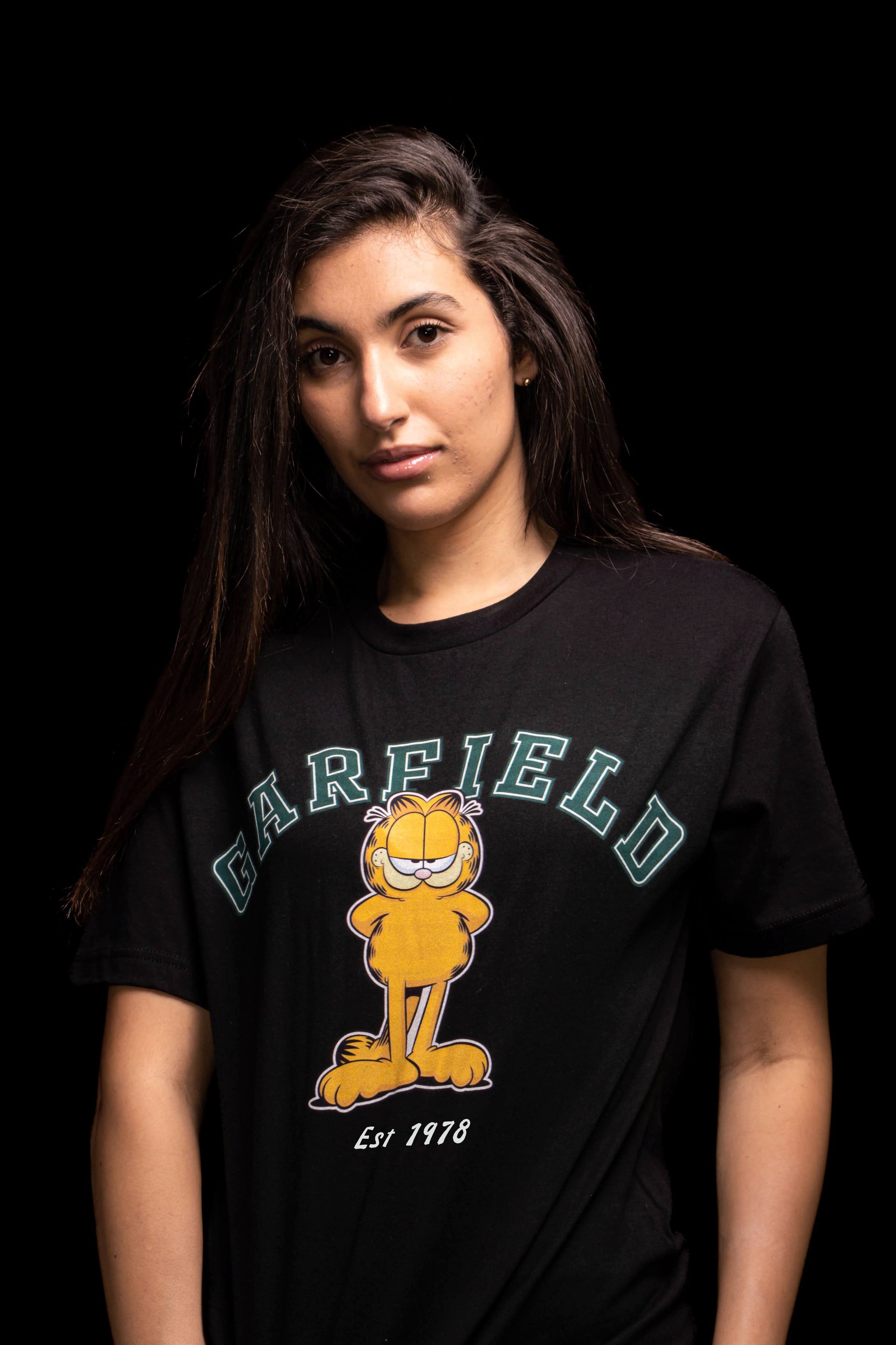 Playera Garfield College