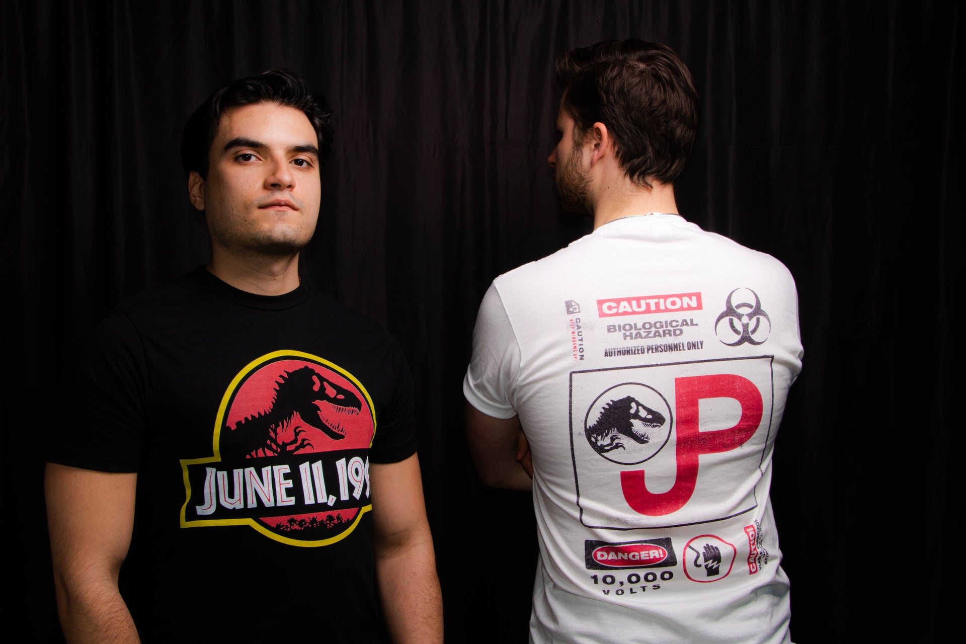 Playera Jurassic Park Caution