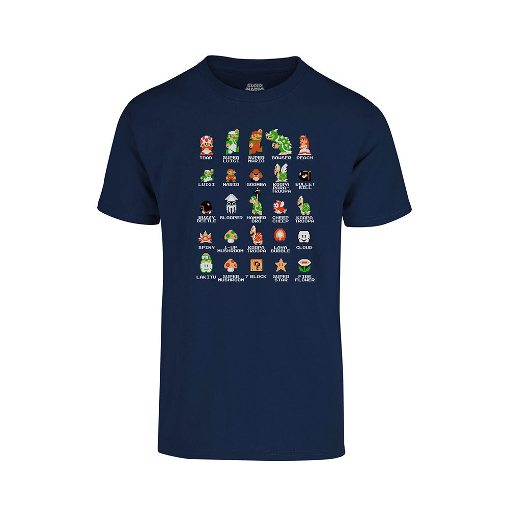 Playera Mario Bros Hombre - Mario