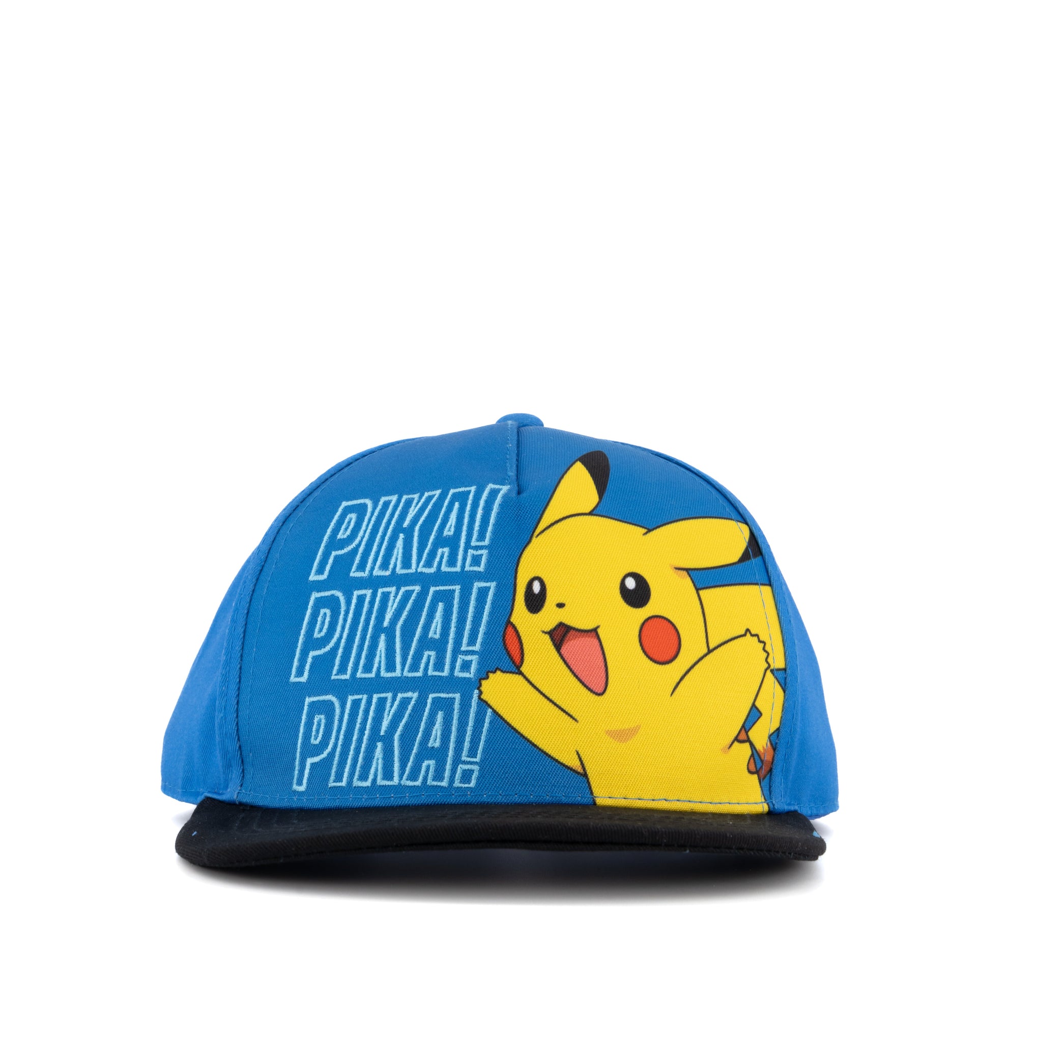 Pokemon-Gorra-para-Niños-Pika-Pikachu-Azul-Ajustable