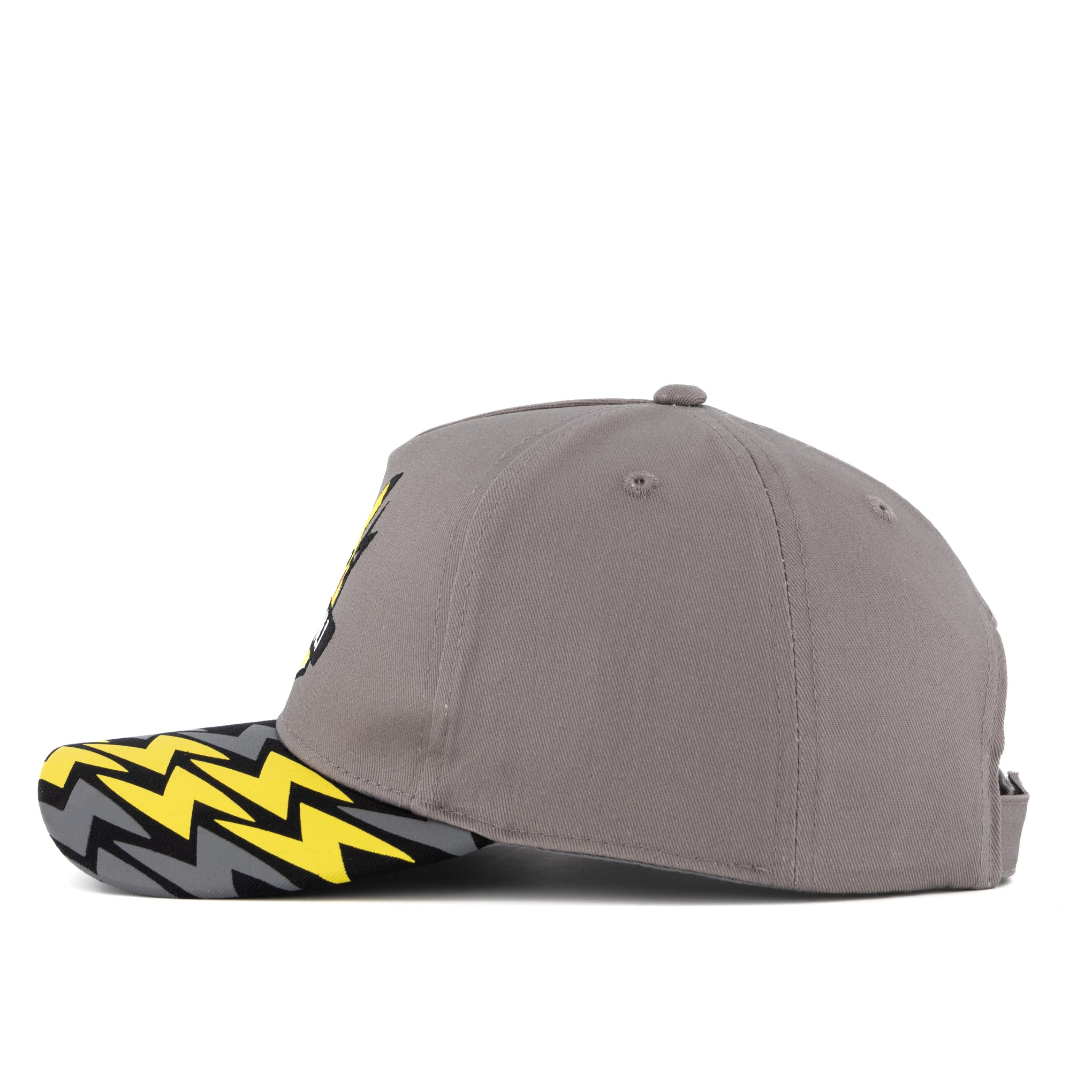 Pokemon-Gorra-Pikachu-Parche-Rayo-Electricidad-Ajustable