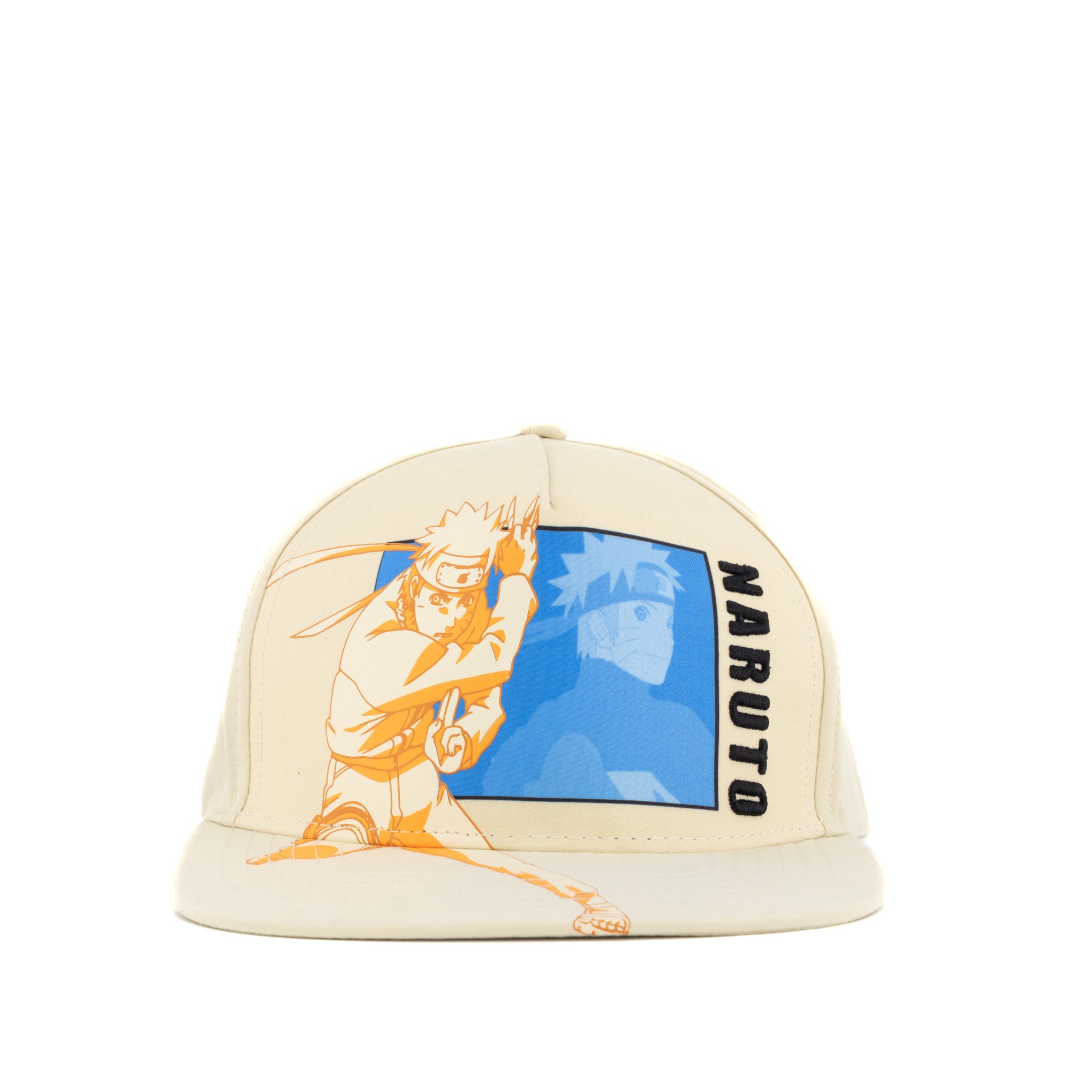 Naruto-Gorra-Unisex-Action-Skater-Shipuden-Beige-Ajustable