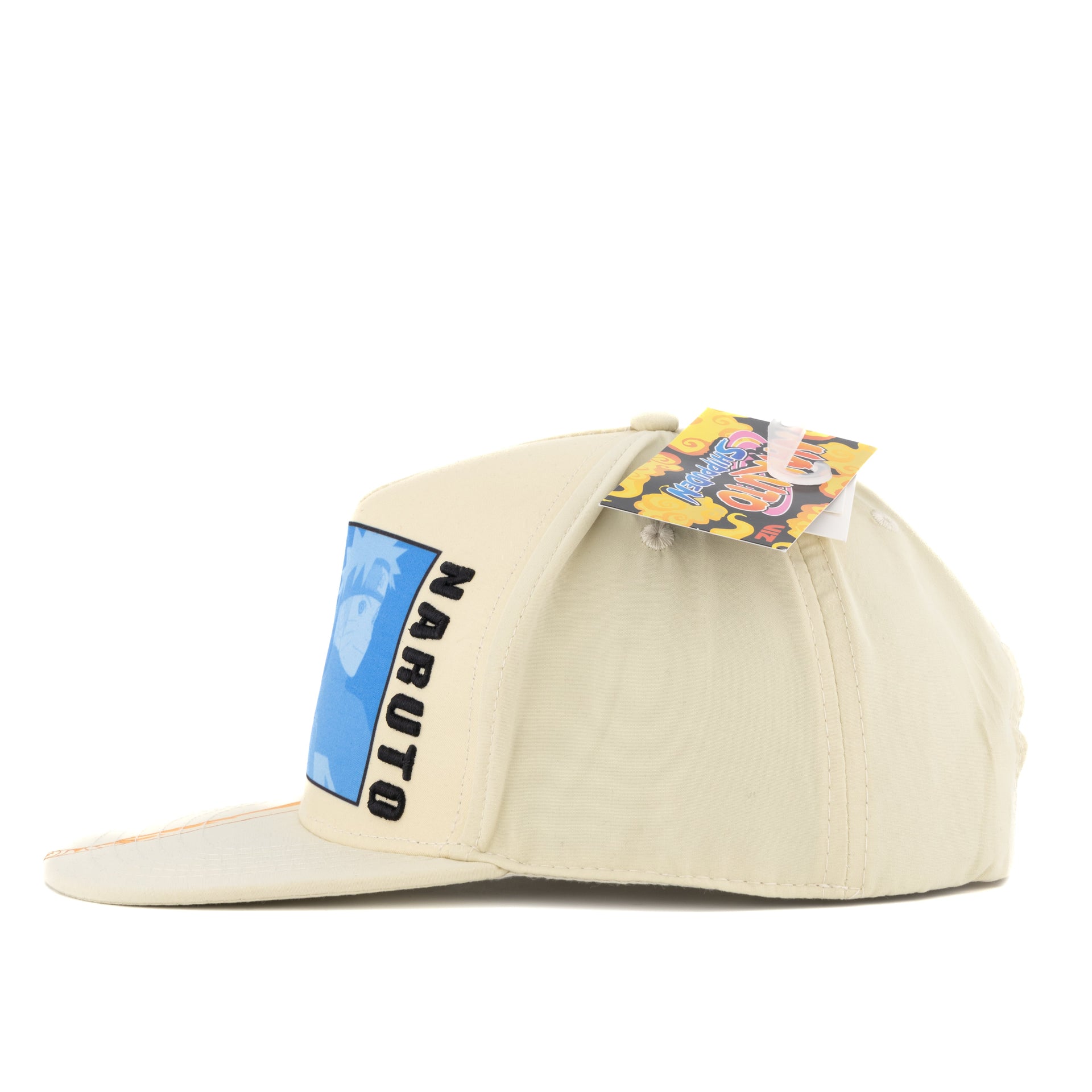 Naruto-Gorra-Unisex-Action-Skater-Shipuden-Beige-Ajustable