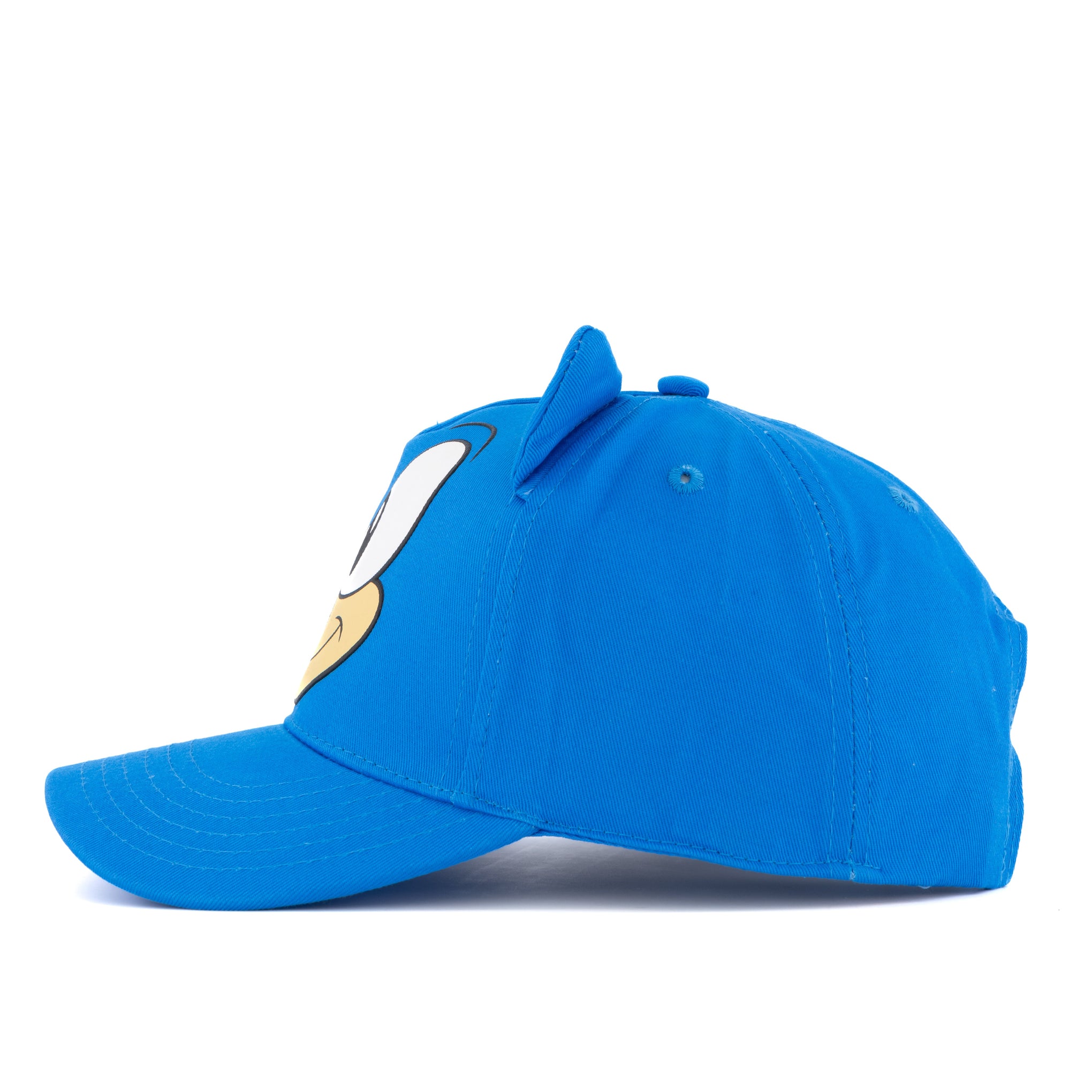 Sonic-Gorra-para-niños-ajustable-con-orejas-3D-azul-original-SEGA