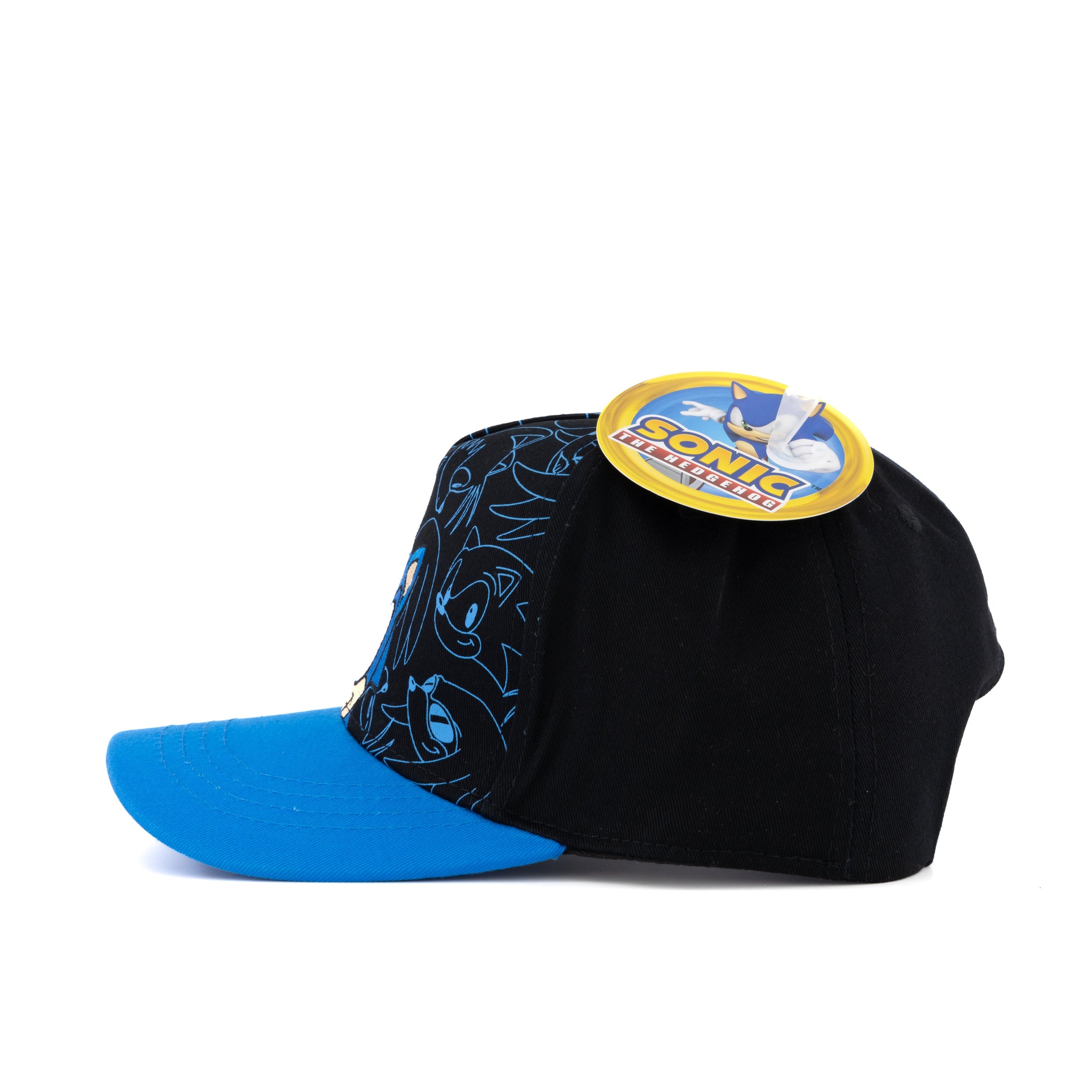 Sonic-Gorra-para-niños-ajustable-negra