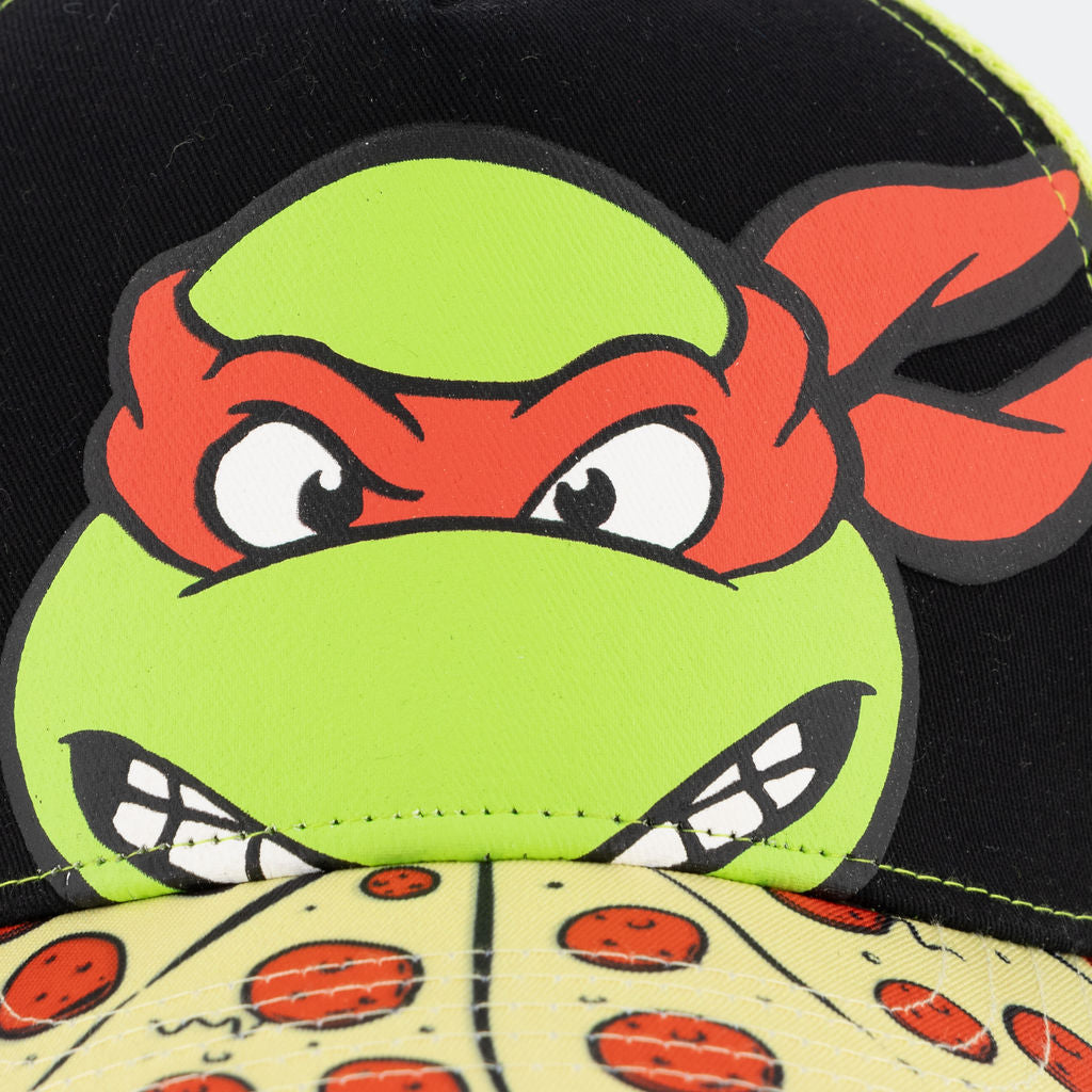 TMNT Gorra Trucker Raphael Pizza Tortugas Ninja Nickelodeon