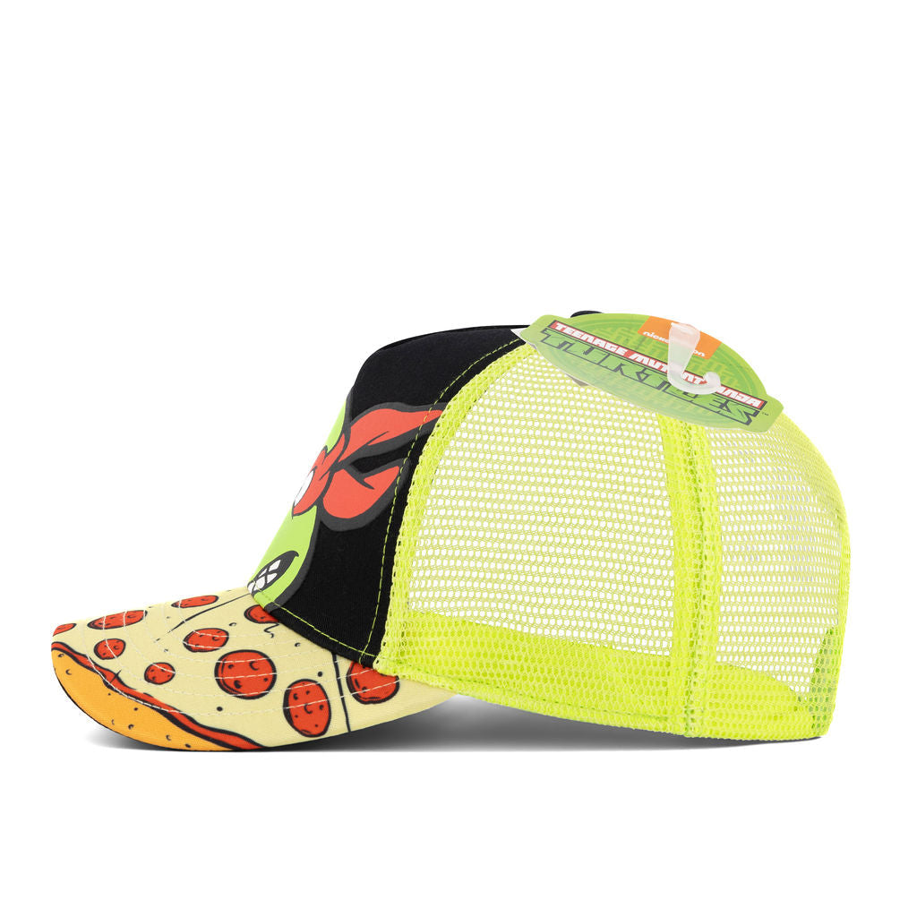 TMNT Gorra Trucker Raphael Pizza Tortugas Ninja Nickelodeon