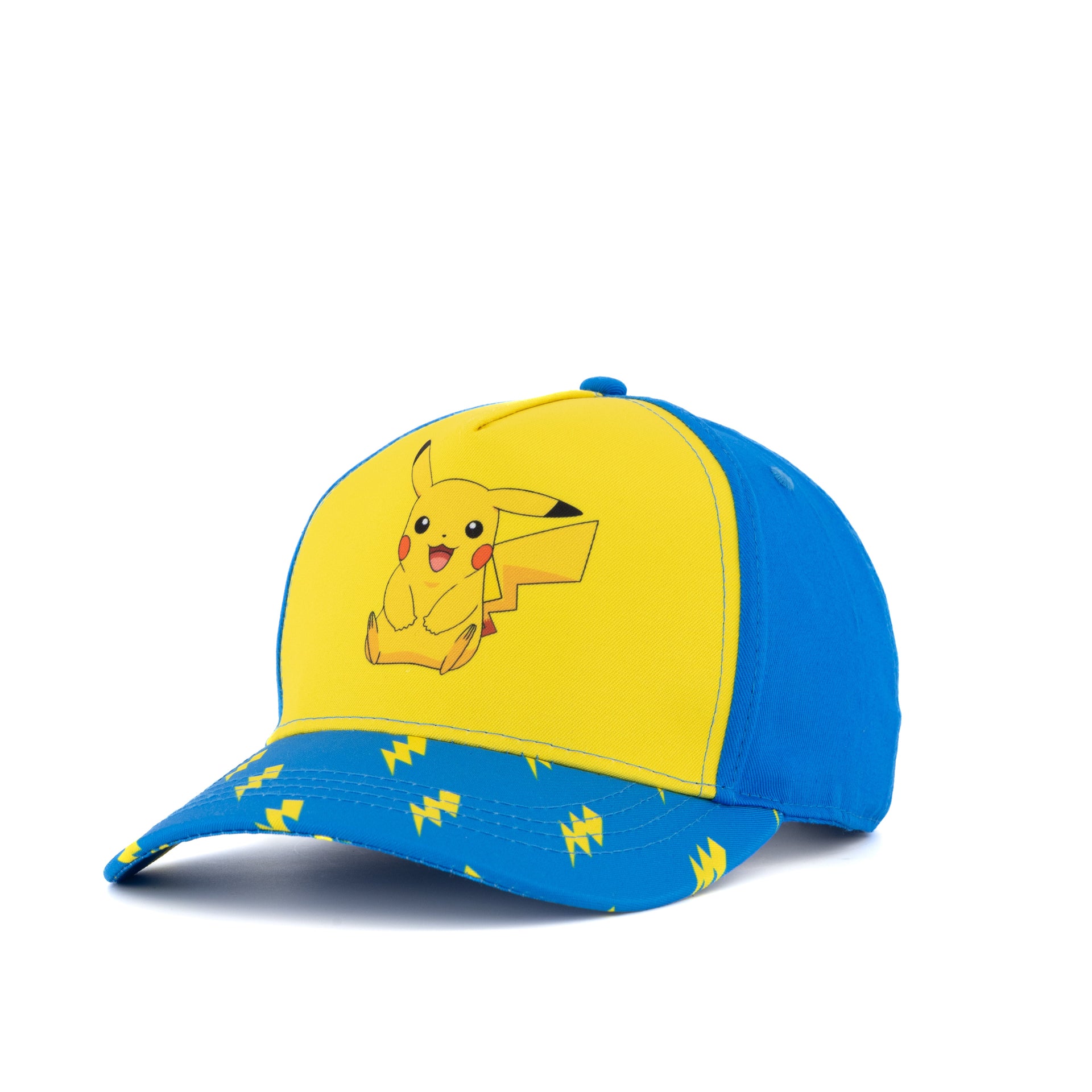 Pokemon-Gorra-para-niños-Pikachu-Rayo-Ajustable-Pokebola