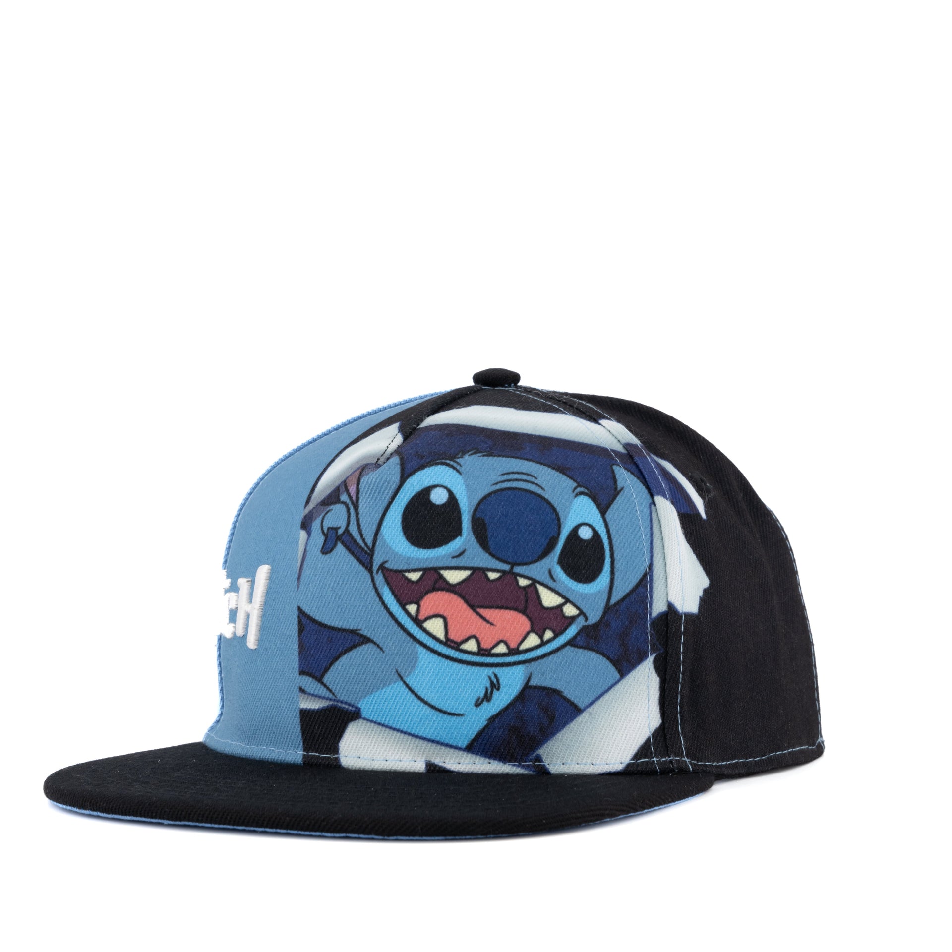 Lilo-&-Stitch-Gorra-plana-para-niños-Stich-Sorpresa-Disney-Ajustable