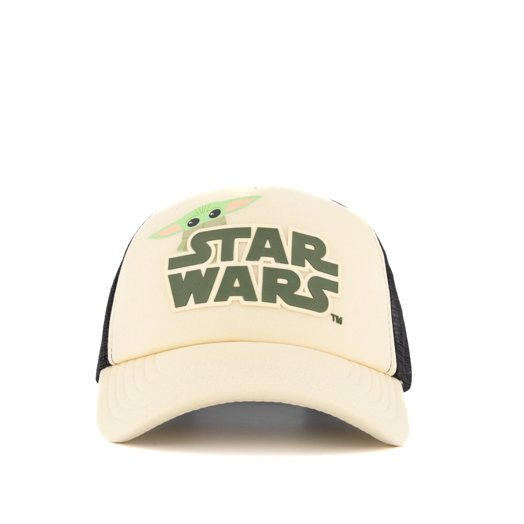 The-Mandalorian-Gorra-trucker-Star-Wars-logo-Grogu-Disney-Ajustable-