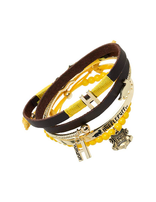 Pulseras Harry Potter Hufflepuff para hombre y mujer