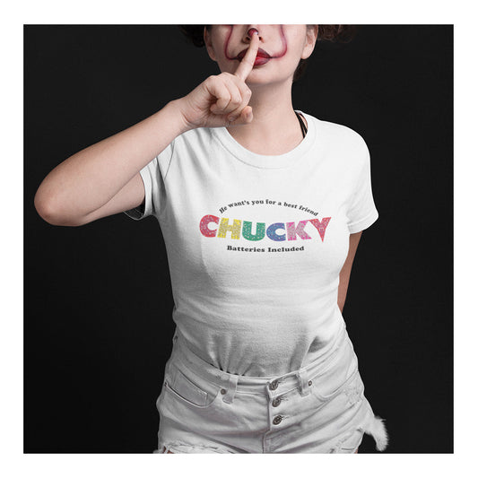 Playera de Mujer Chuky Sparky