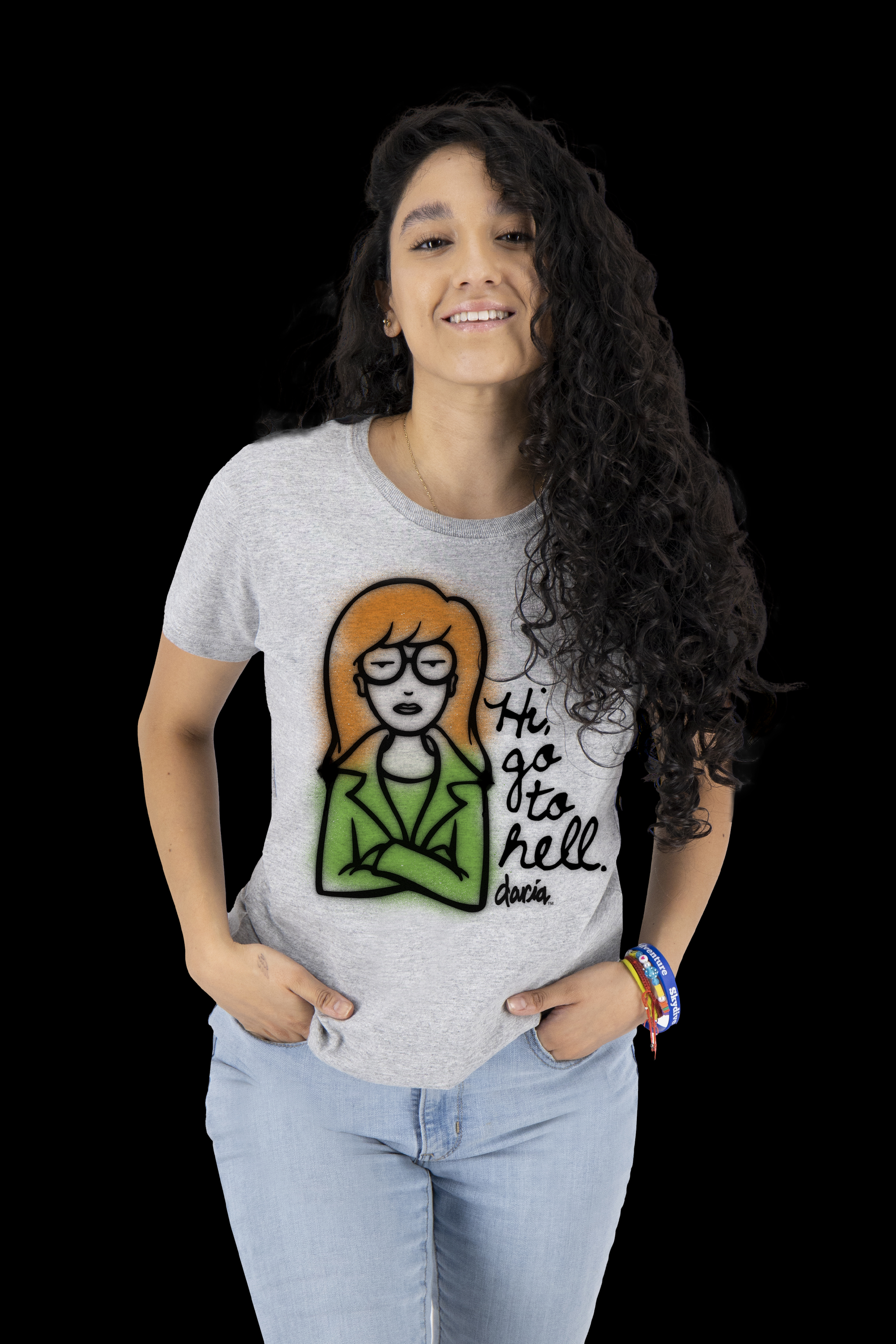 Playera de Mujer Daria Go to Hell