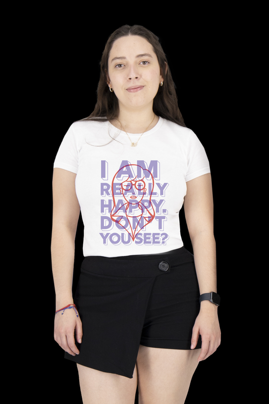 Playera de Mujer Daria Really Happy